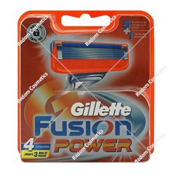 Gillette Fusion Power wkłady 4 szt