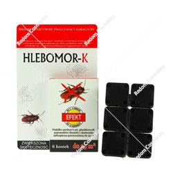 Hlebomor-K proparat na karaluchy kostki 6 sztuk