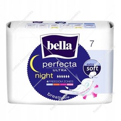 BELLA Perfecta podpaski Extra Soft  Night 7szt