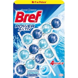 BREF Power Aktiv Fresh zawieszka do WC 3x50g Ocean