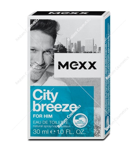 Mexx City breeze men woda toaletowa 30 ml spray