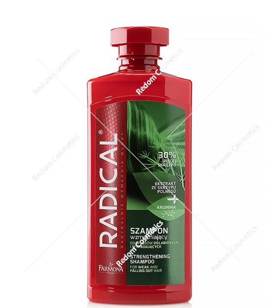 Farmona Radical szampon wzmacniający do włosów osłabionych i wypadających z wyciągiem ze skrzypu polnego 400ml