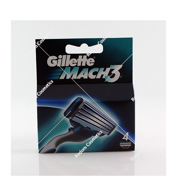 Gillette Mach3 wkłady 4 szt