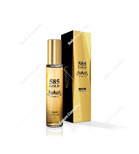 Chatler 585 Gold woda perfumowana męska 30 ml spray