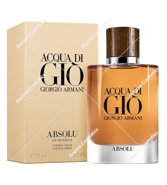 Giorgio Armani Acqua Di Gio Absolu Pour Homme woda perfumowana 75 ml spray