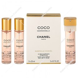 Chanel Coco Mademoiselle woda perfumowana 3x20 ml zapas