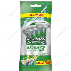 Wilkinson Extra Essentials jednorazowe maszynki do golenia 6 sztuk