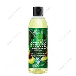 Barwa Naturalna szampon regenerujący 300 ml Awokado
