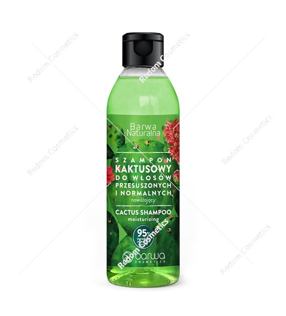 Barwa Naturalna szampon nawilżający 300 ml Kaktus