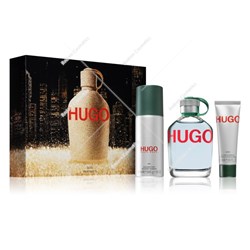 Hugo Boss Green woda toaletowa 125ml + dezodorant 150ml + żel pod prysznic 50ml