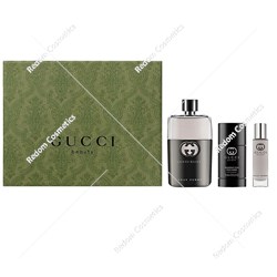 Gucci Guilty pour homme woda toaletowa 90 ml spray + mini woda toaletowa 15m ml + dezodorant w sztyfcie 75ml