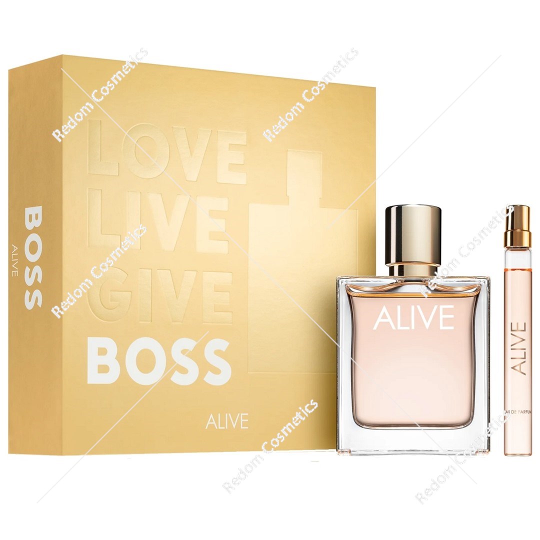 Boss Alive woda perfumowana 80 ml + woda perfumowana 10 ml