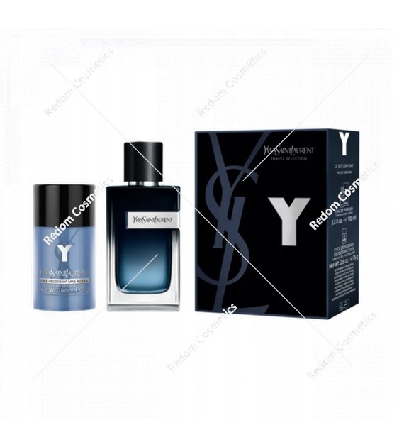 Yves Saint Laurent Y Pour Homme woda perfumowana 100 ml + dezodorant sztyft 75 g