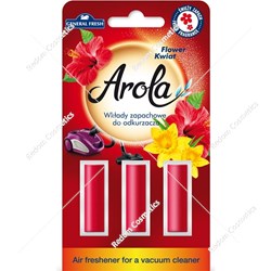 General Fresh Arola wkłady zapachowe do odkurzacza kwiatowy 3 sztuki
