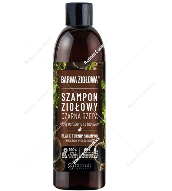 Barwa Ziołowa szampon czarna rzepa 250 ml