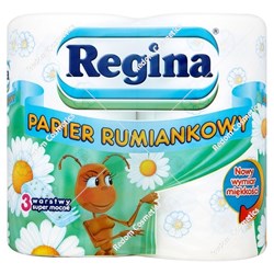 REGINA Rumianek papier toaletowy 4 rolki