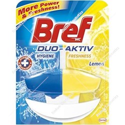 Bref Duo Activ zawieszka do WC 50g Lemon Fresh