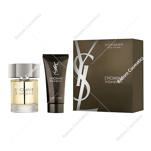 Yves Saint Laurent L Homme woda toaletowa 100 ml spray + żel pod prysznic 100 ml
