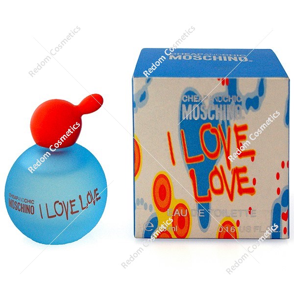 Moschino I Love Love woda toaletowa dla kobiet 4,9 ml