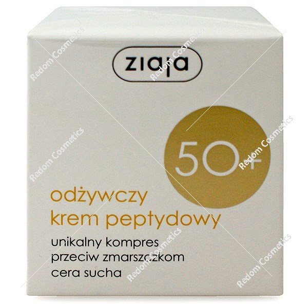 Ziaja 50+ odżywczy krem peptydowy 50 ml