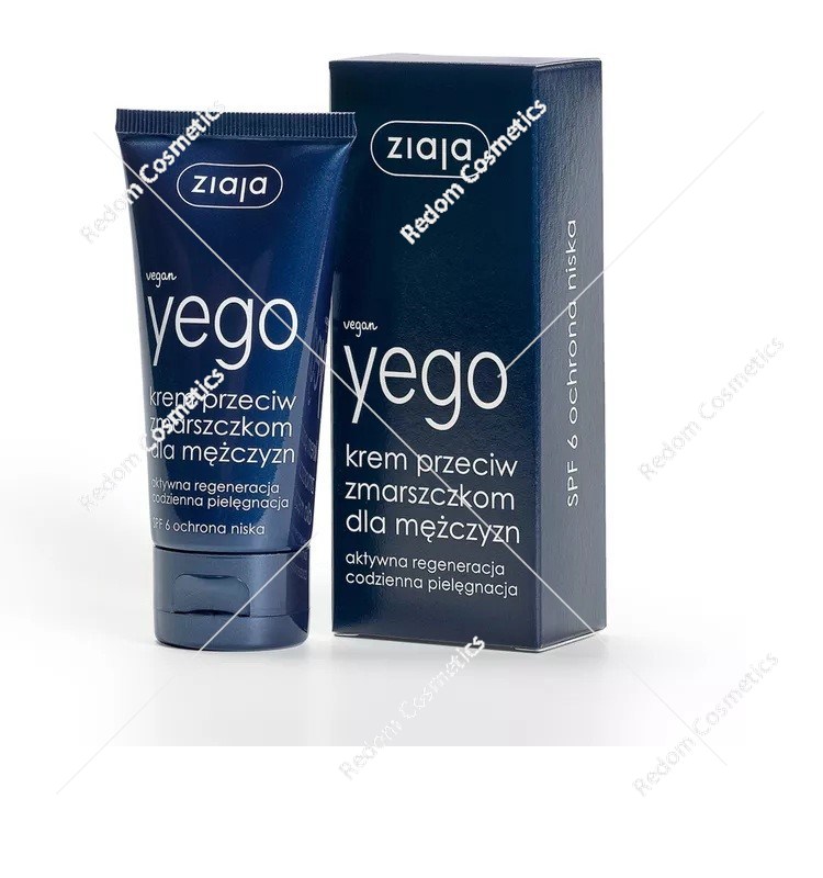 Ziaja Yego krem przeciw zmarszczkom dla mężczyzn 50 ml