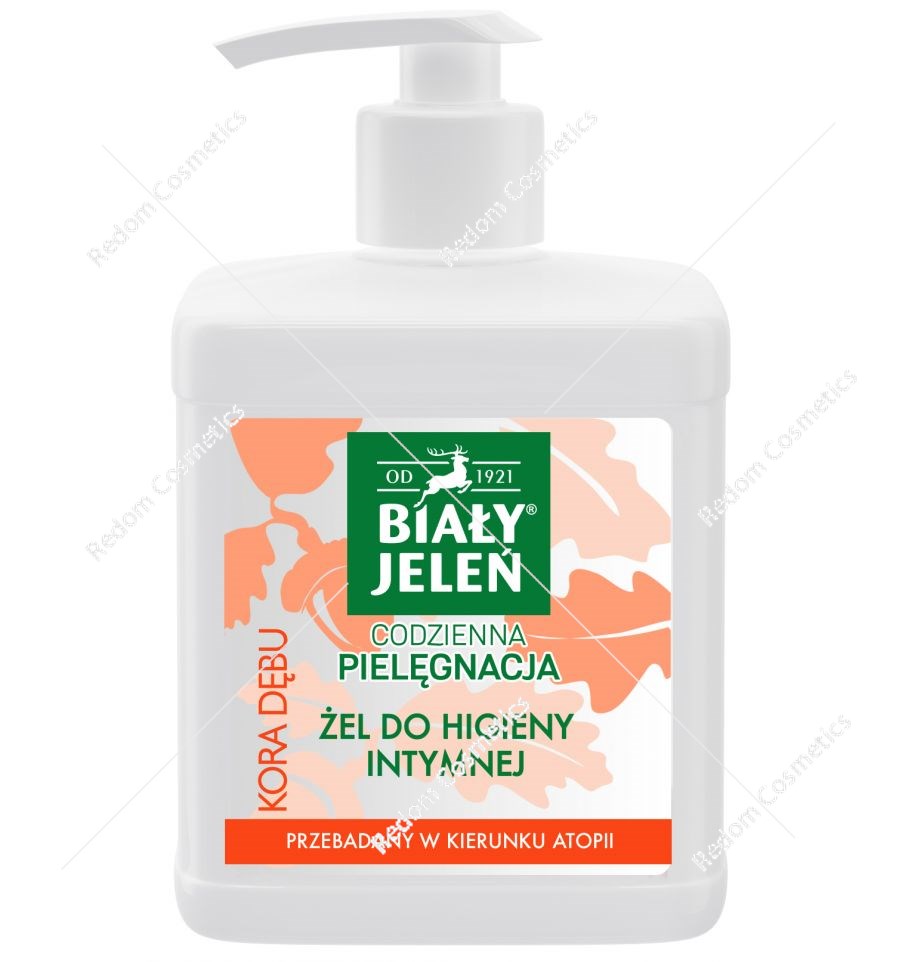 Biały Jeleń Hipoalergiczny żel do higieny intymnej Kora Dębu 500ml