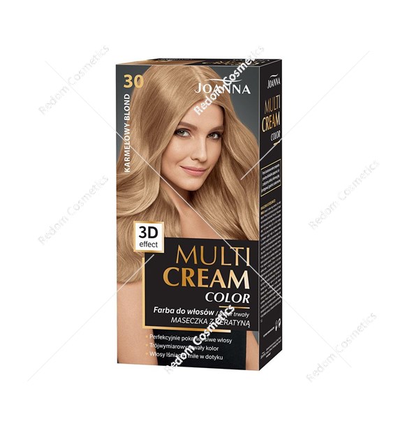 Joanna Multi farba do włosów 30 - Karmelowy Blond