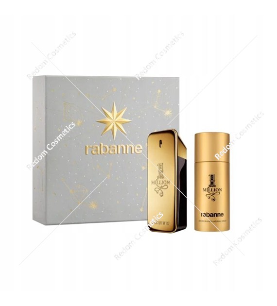 Paco Rabanne 1 Million woda toaletowa dla mężczyzn 100 ml + dezodorant 150 ml spray