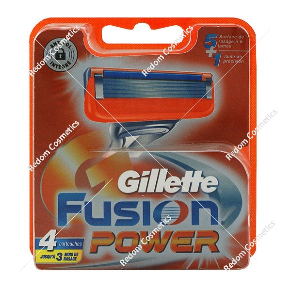 Gillette Fusion Power wkłady 4 szt