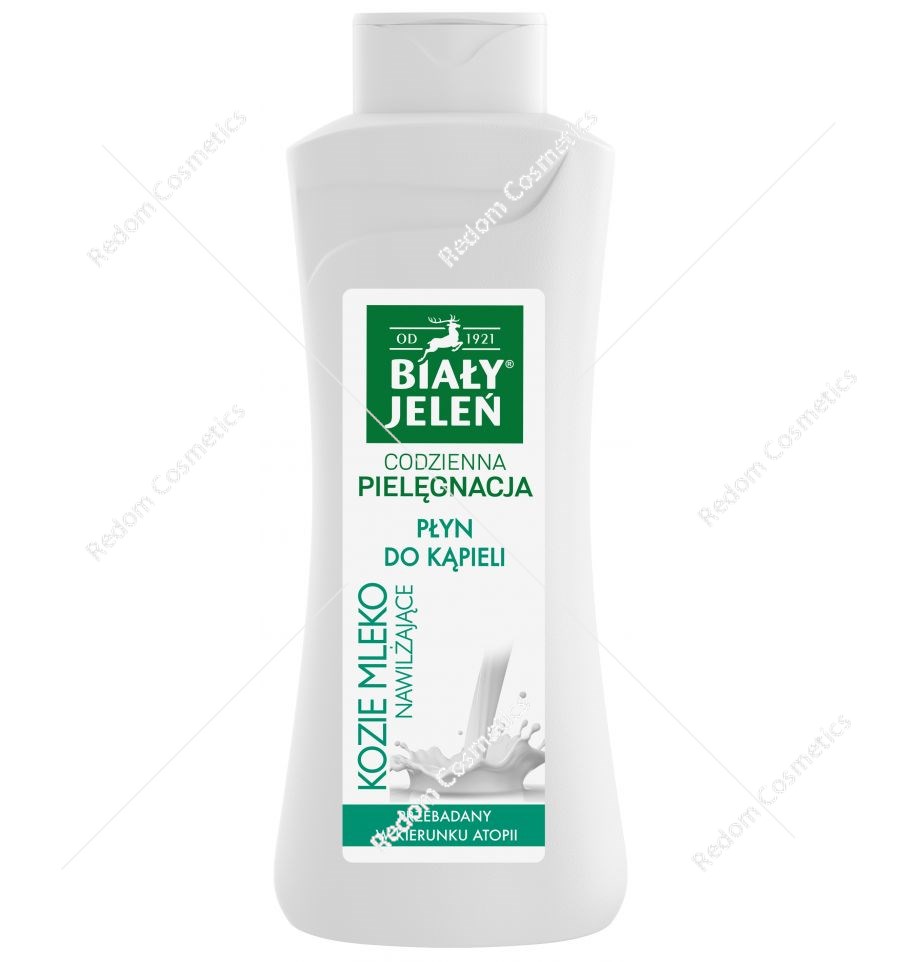 Biały Jeleń płyn do kąpieli i pod prysznic Kozie Mleko 750ml