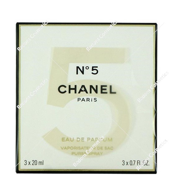 Chanel No. 5 woda perfumowana 3 x 20 ml spray