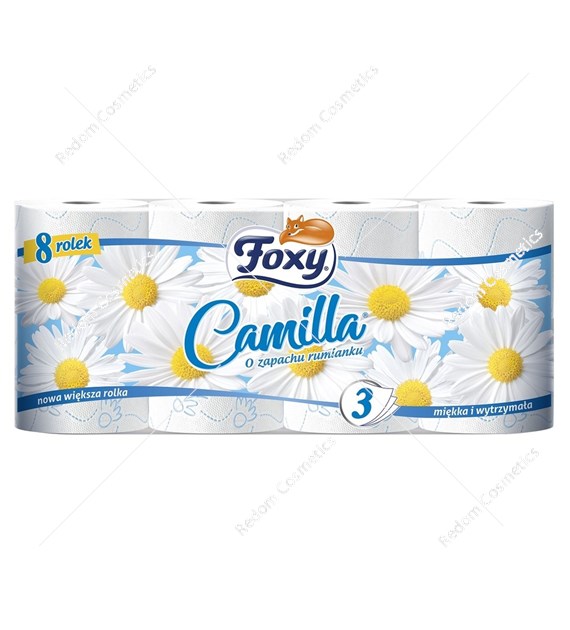 Foxy papier supersoft camilla 8 rolek