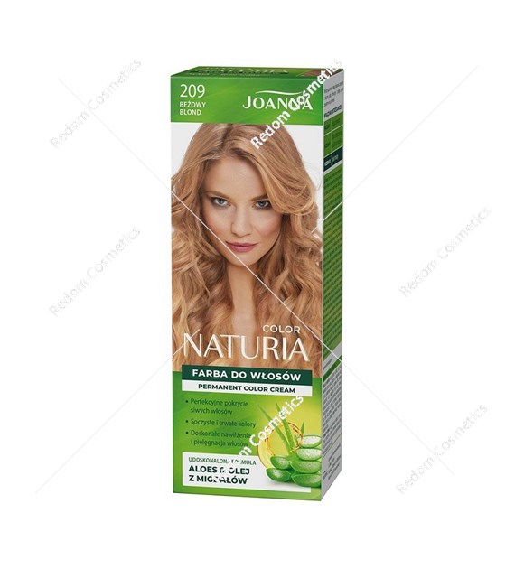 Joanna Naturia farba 209 beżowy blond