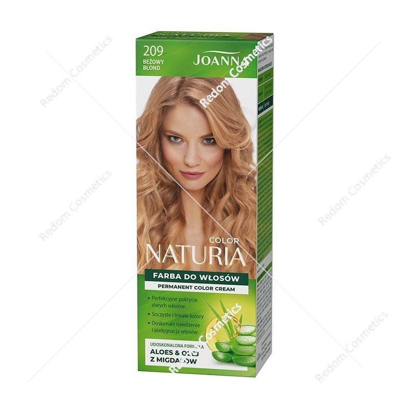 Joanna Naturia farba 209 beżowy blond