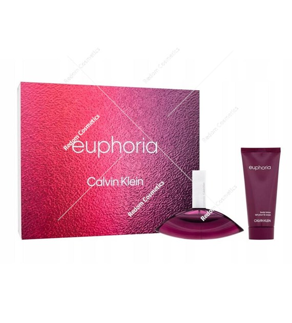 Calvin Klein Euphoria woda perfumowana 100 ml spray + balsam do ciała 100 ml