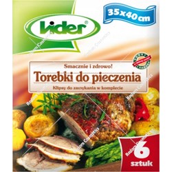 LIDER TOREBKI DO PIECZENIA (6SZT.)