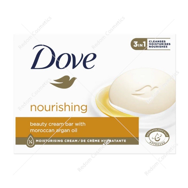 DOVE kremowe mydło z marokańskim olejkiem arganowym 90 g