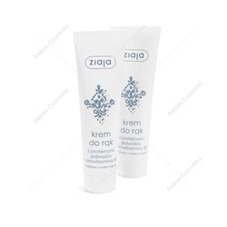 Ziaja krem do rąk z proteinami jedwabiui 100ml.