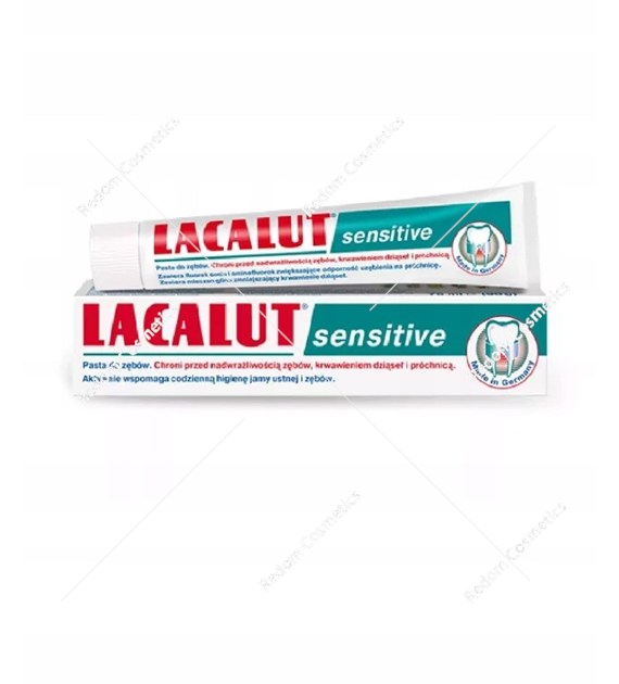 Lacalut Sensitive Pasta do zębów wrażliwych 75 ml