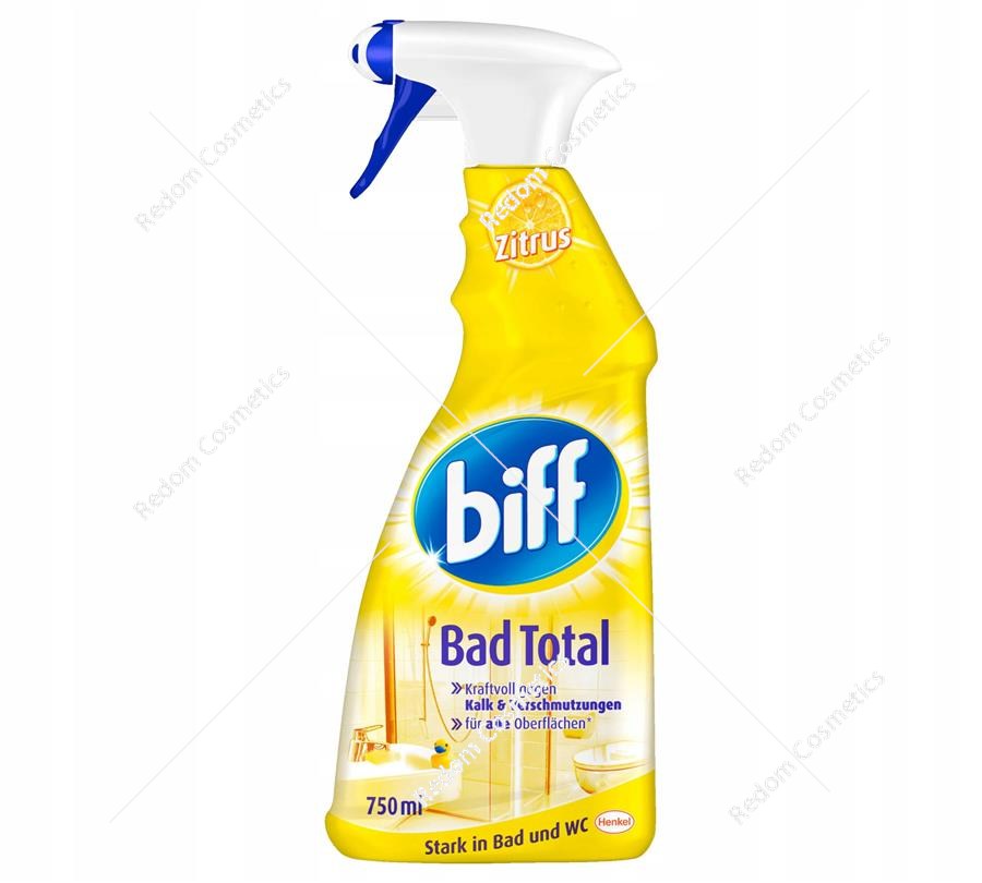 Płyn Biff 0,75l czyszczenie kabin prysznicowych