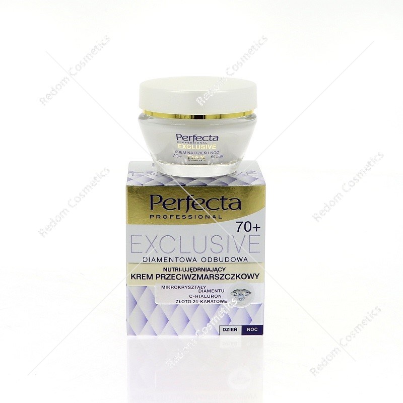 Dax Exclusive Diamenty + Złoto 24-Karatowe 70+ krem przeciwzmarszczkowy 50 ml