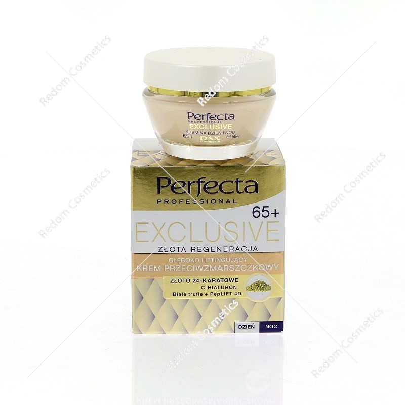 Dax Exclusive Złoto + Białe Trufle 65+ krem przeciwzmarszczkowy 50 ml