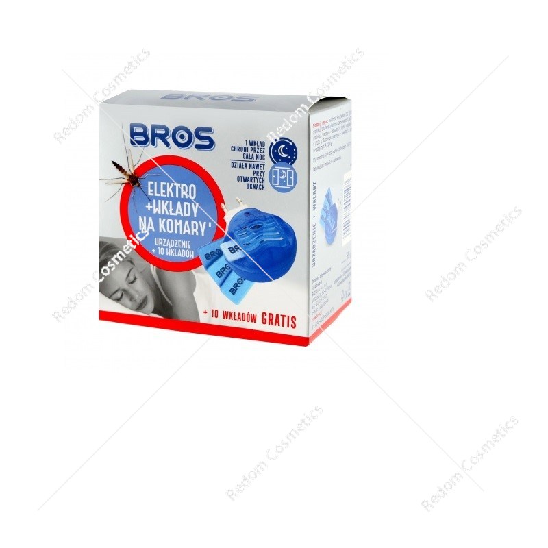 BROS Elektro urządzenie + wkłady na komary