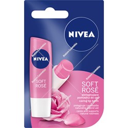 Nivea pomadka ochronna Soft Rose 4,8g