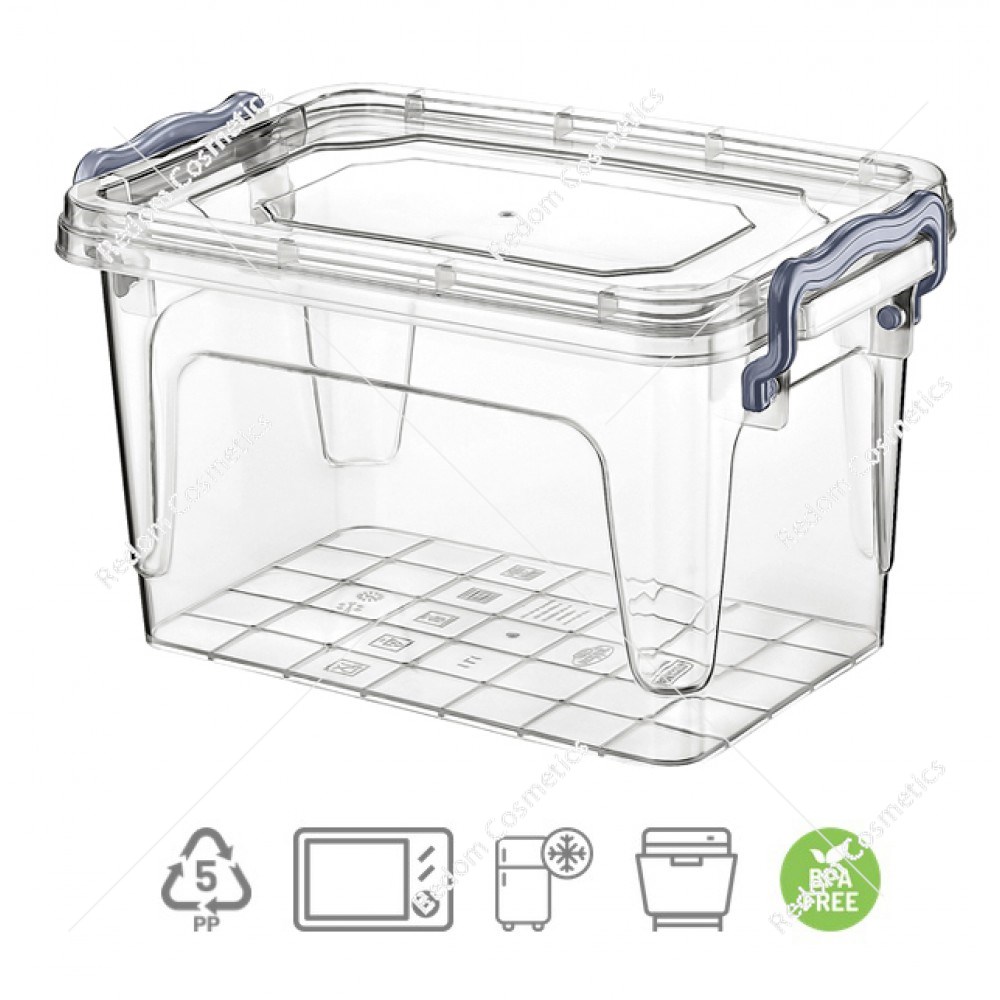 Chomik Pojemnik plastikowy prostokąt 1500 ml MULTIBOX uniwersalny 5594