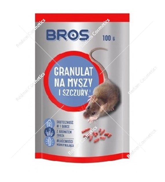 Bros granulat na myszy i szczury 100 g