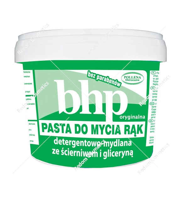 BHP pasta do mycia rąk ze ścierniwem 500g