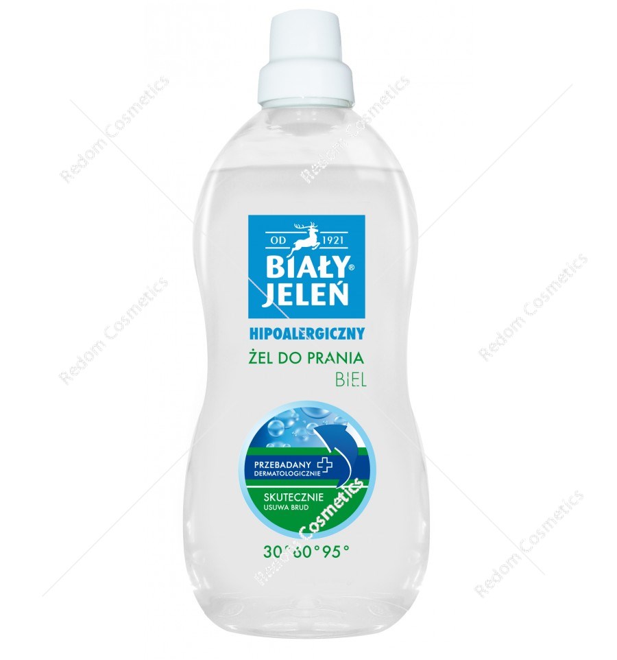 Biały Jeleń żel do prania Biel 1,5l