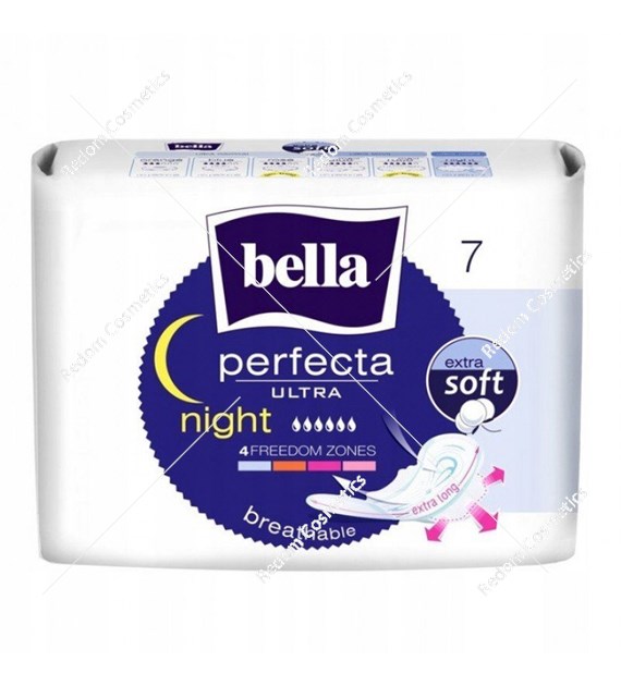 BELLA Perfecta podpaski Extra Soft  Night 7szt