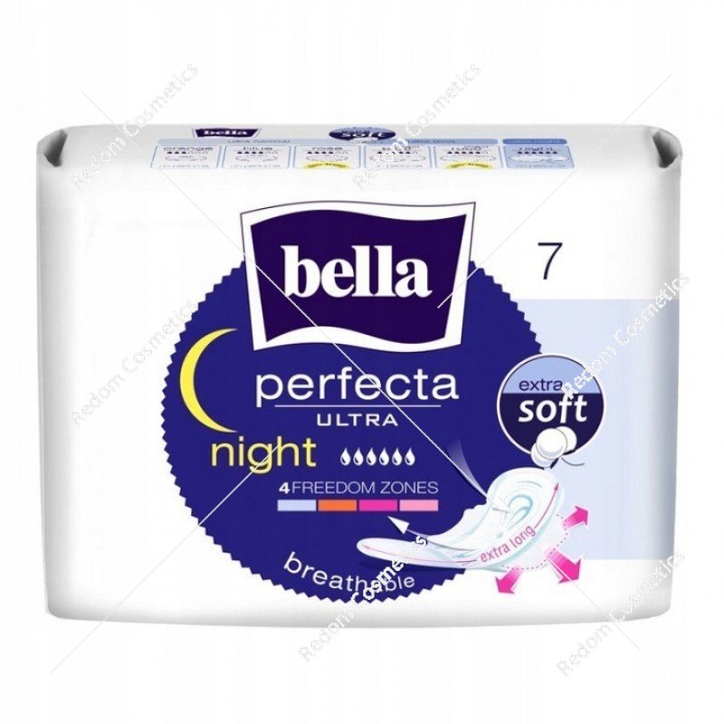 BELLA Perfecta podpaski Extra Soft  Night 7szt